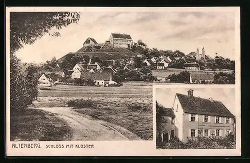 AK Altenberg, Schloss mit Kloster, Gebäude