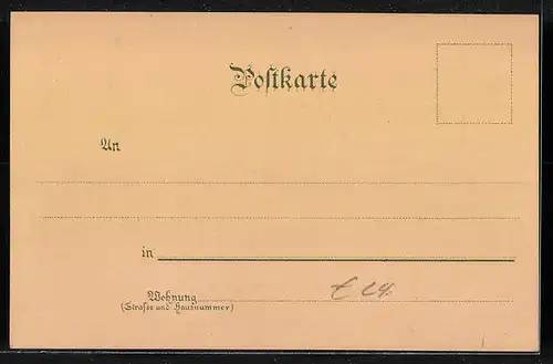 Lithographie Kempten, Teilansicht bei Mondschein