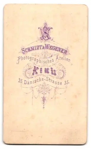 Fotografie Schmidt & Wegener, Kiel, Dänische-Str. 35, Bürgerliche Dame mit Kreuzkette