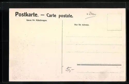 AK Hamburg-Neustadt, Boote am Jungfernstieg