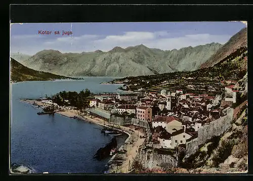 AK Kotor, Südseite des Ortes