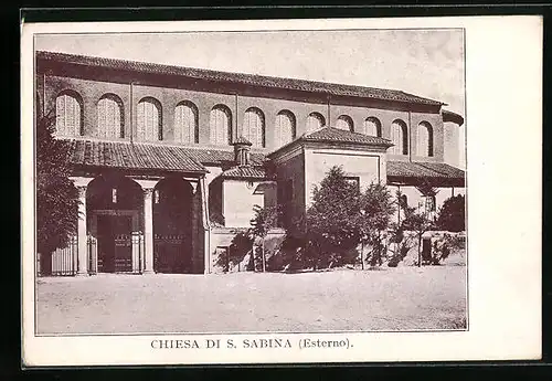 AK Roma, Chiesa Di S. Sabina (Esterno)