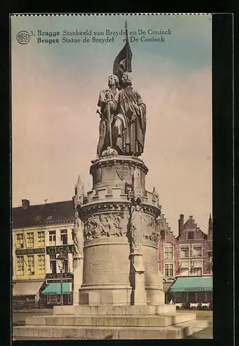 AK Brugge, Stanbeeld van Breydel en De Coninck