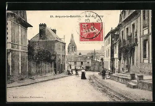 AK Arques-la-Bataille, Rue de Torcy