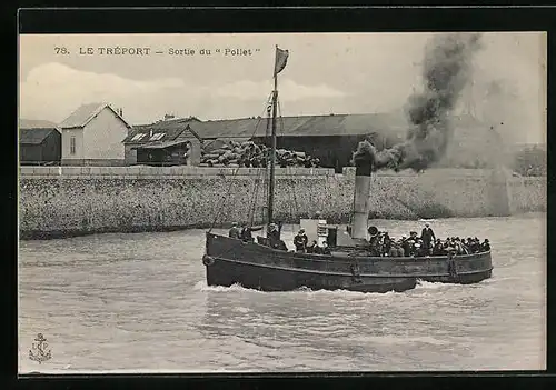 AK Le Tréport, Sortie du Pollet