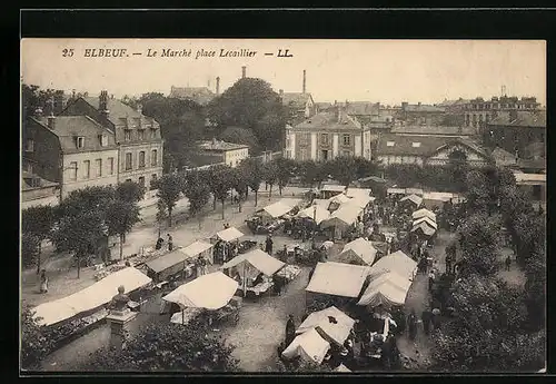 AK Elbeuf, Le Marché place Lecaillier