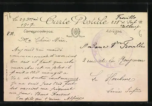 AK Elbeuf, La Place du Calvaire