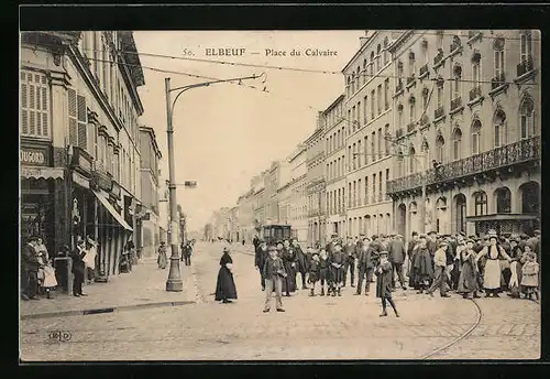 AK Elbeuf, Place du Calvaire