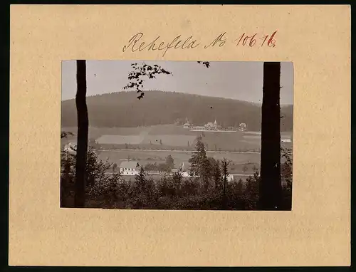 Fotografie Brück & Sohn Meissen, Ansicht Rehefeld i. Erzg., Blick nach dem Jagdschloss