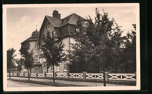 AK Föhr, Nordseesanatorium am Südstrand, Haus Nordmark