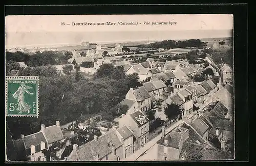 AK Bernières-sur-Mer, Vue panoramique