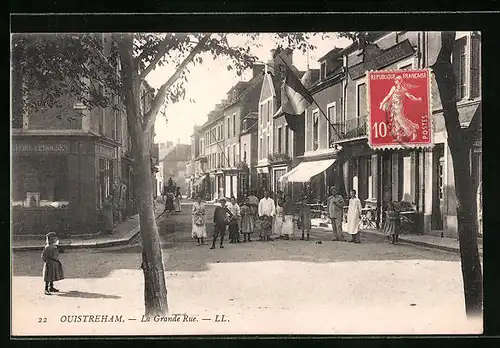 AK Ouistreham, La Grande Rue