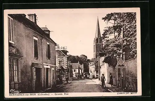 AK Bernières-sur-Mer, Grande Rue