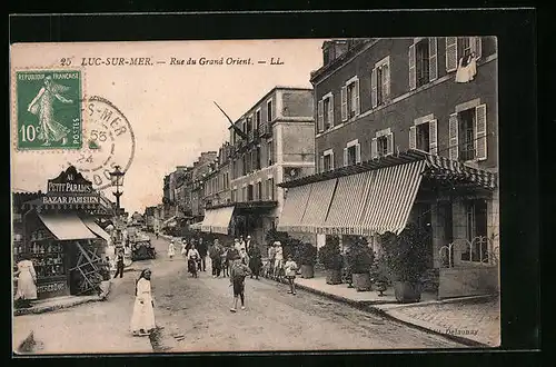 AK Luc-sur-Mer, Rue du Grand Orient