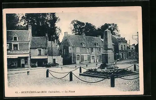 AK Bernières-sur-Mer, La Place