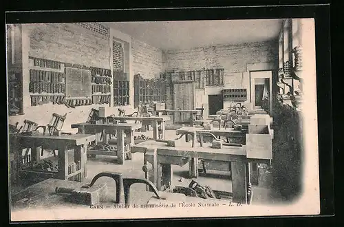 AK Caen, Atelier de menuiserie de l`École Normale