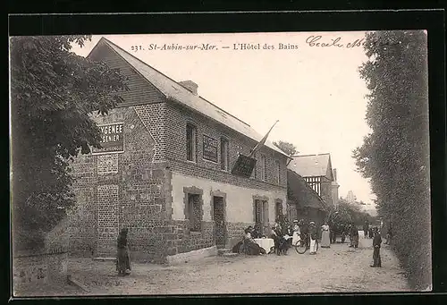 AK St-Aubin-sur-Mer, L`Hôtel des Bains