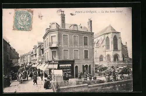 AK Pont-L`Évêque, La Rue Saint Michel