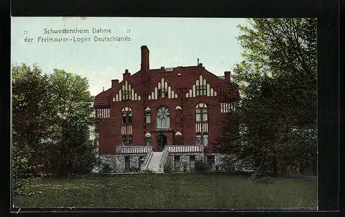AK Dahme, Schwesternheim der Freimaurer-Logen Deutschlands