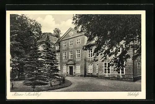AK Mirow /Mecklbg., Schloss