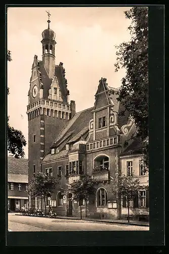 AK Güsten, Partie vor dem Rathaus