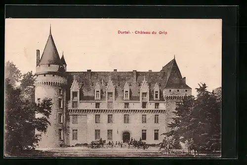 AK Durtal, Chateau du Grip, facade
