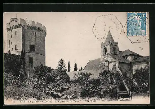 AK Treves, L`Eglise et la Tour