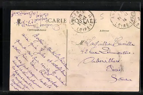 AK St-Florent-le-Vieil, L`Eglise au clair de lune