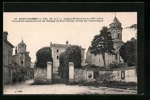 AK St-Florent-le-Vieil, Abbaye Benedictine du XVIIIe siecle