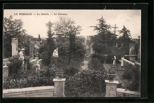 AK La Bohalle, La Salette, Le Calvaire