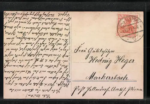 AK Bad Elster, Sanatorium Geb. Sanitätsrat Dr. Köhler