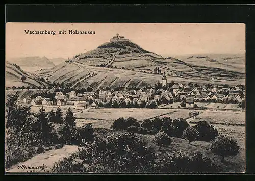 AK Holzhausen, Totale mit Wachsenburg