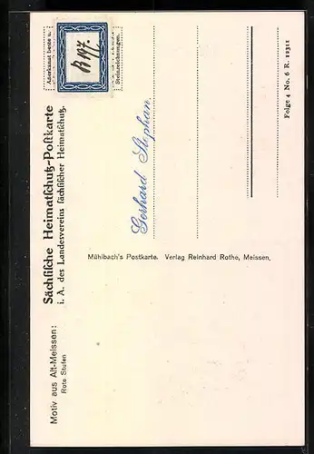 AK Alt-Meissen, Rote Stufen