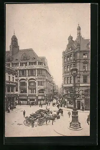 AK Köln a. Rh., Blick in die Hohestrasse