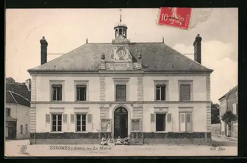 AK Essomes, la Mairie