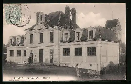 AK Marigny-en-Orxois, Mairie