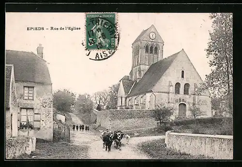 AK Epieds, Rue de l'Eglise