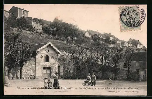 AK Mont-Saint-Père, Place et Quartier d'en bas