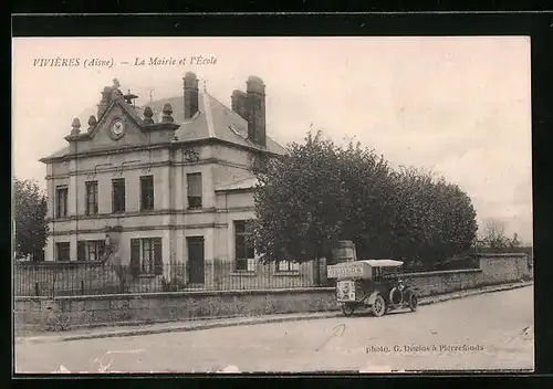 AK Vivières, la Mairie et l'École