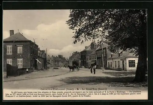 AK Étréaupont, la Grand'Rue