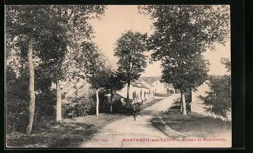 AK Montreuil-aux-Lions, Montée de Montbertoin