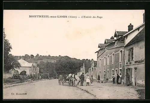 AK Montreuil-aux-Lions, l'Entrée du Pays