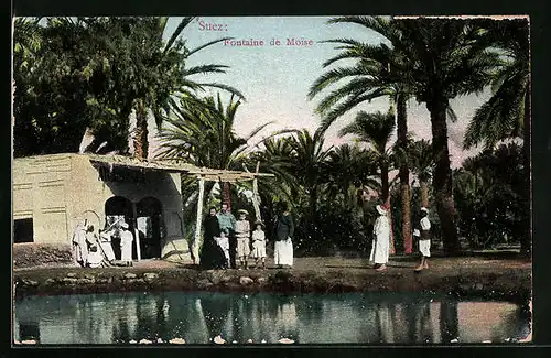 AK Suez, Fontaine de Moise
