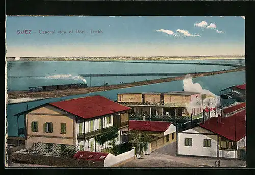 AK Suez, General view of Port Tewfik