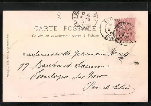 AK La Ferrière-sur-Risle, Vue Générale