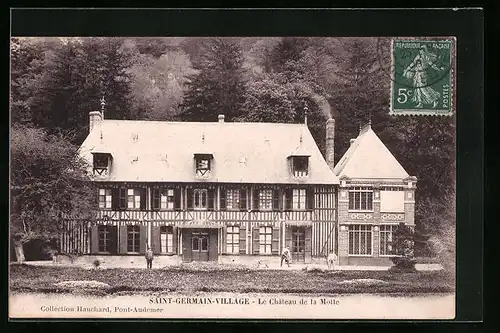 AK Saint-Germain-Village, le Chateau de la Motte
