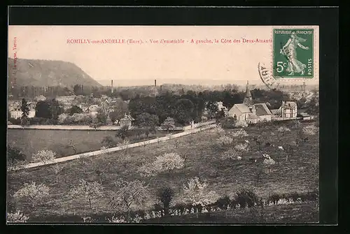 AK Romilly-sur-Andelle, Vue d'ensemble