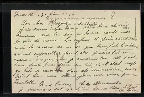 AK Perriers-sur-Andelle, Vue sur la Vallée