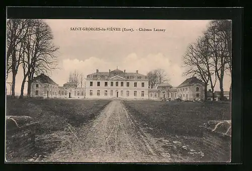 AK Saint-Georges-du-Vièvre, Chateau Launay