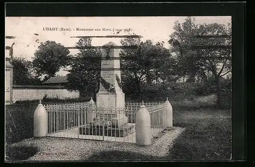 AK L'Habit, Monument aux Morts